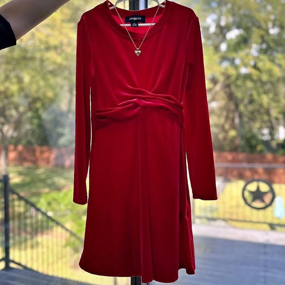 Amy-byer Girl's Red Dress